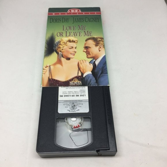 VHS Love Me Or Leave Me Doris Day James Cagney Musical - Picture 3 of 3